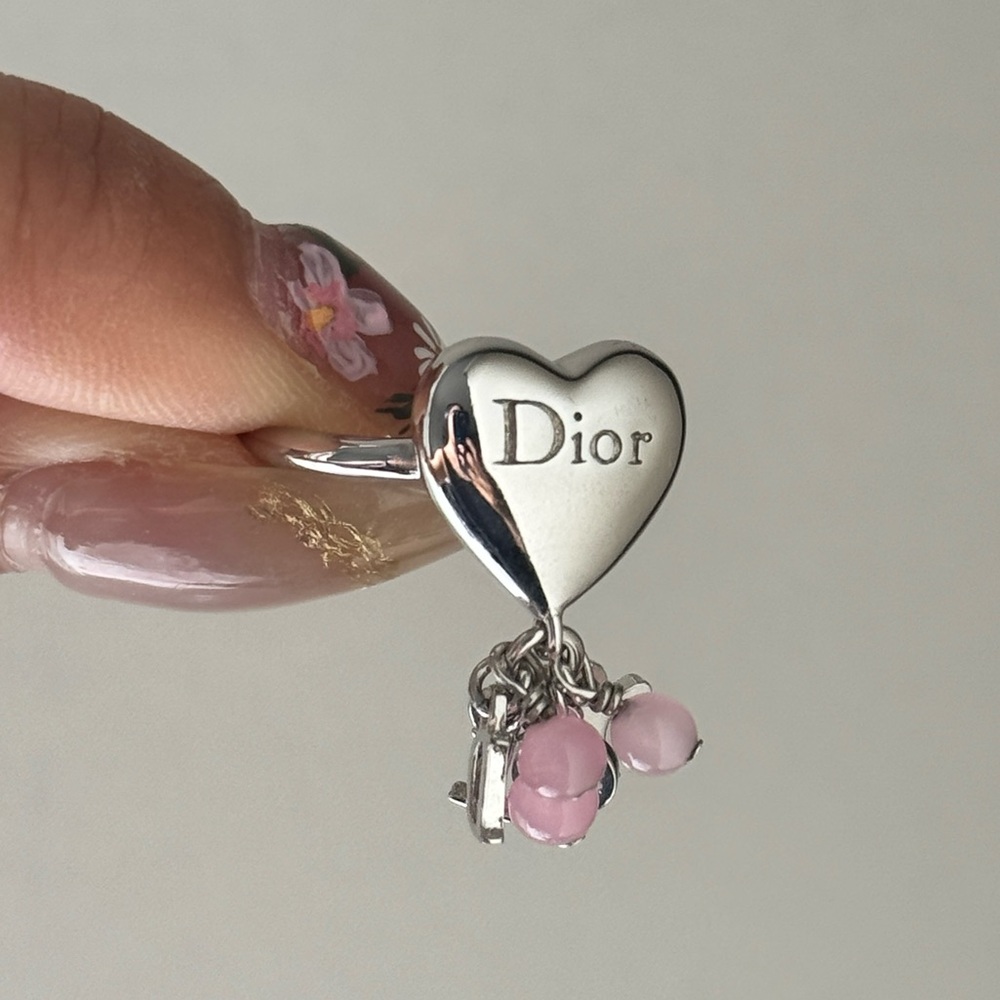 Christian Dior Y2K Heart Ring (size 6)